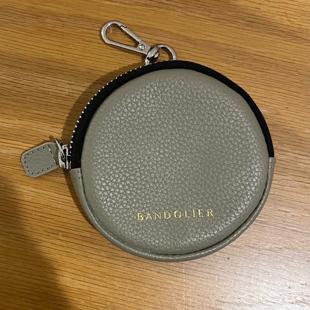 Bandolier Leather Add On Pouch Pebble